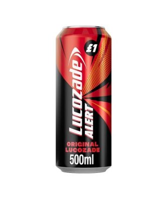 Lucozade Alert Original 500ml £1 (12 Pack)