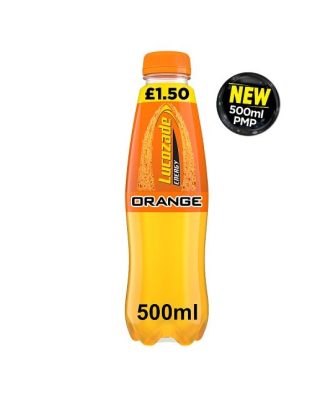 Lucozade Energy Orange 500ml £1.50 (24 Pack)