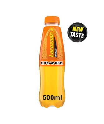 Lucozade Energy Orange 500ml 24 Pack