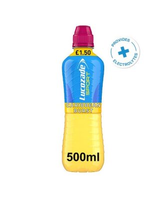 Lucozade Sport Caribbean Burst 500ml 12 Pack £1.50 31 March Dated