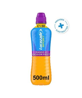 Lucozade Sport Mango & Passion Fruit 500ml 12 Pack £1.50
