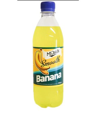 McDaids Banana 500ml (12 Pack)