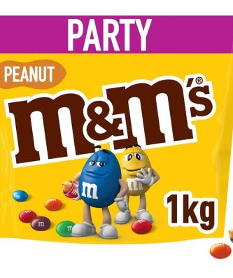 MnMs Peanut Giant 1kg Party Bag
