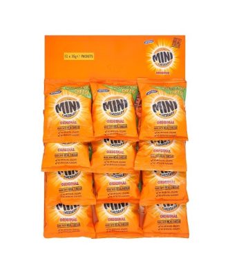 Mini Cheddars Original Baked with Real Cheese 35g 12 Pack