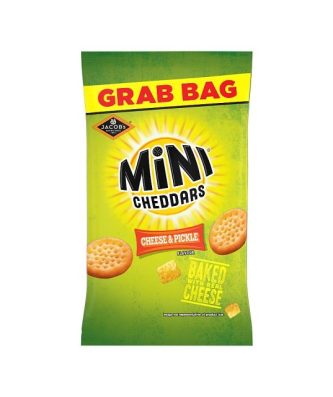 Mini Cheddars Cheese & Pickle Flavour 45g 30 Pack