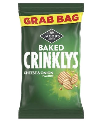 Mini Cheddars Crinkly Cheese & Onion 45g 30 Pack