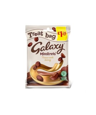 Galaxy Minstrels Treat Bag 80g £1.25 (20 Pack)