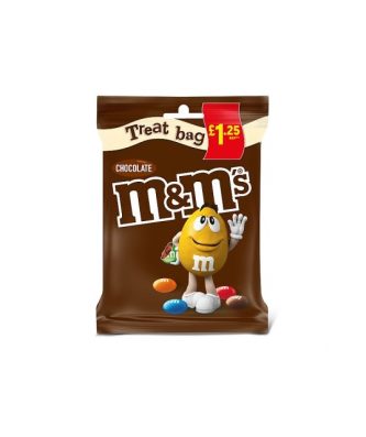 M&M's Chocolate Treat Bag 82g £1.25 (16 Pack)