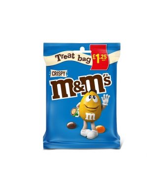 M&M's Cripsy Treat Bag 77g £1.25 (16 Pack)