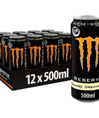 Monster Energy Drink Reserve Orange Dreamsicle 500ml (12 Pack)