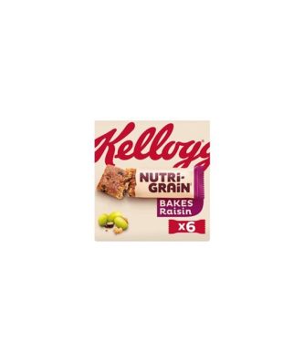 Kelloggs Nutri-Grain Bakes Raisin 45g (6 x 6 Pack)