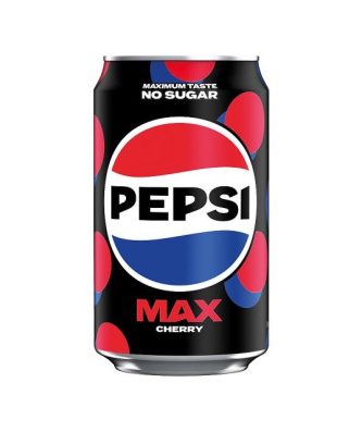 Pepsi Max Cherry Cans 330ml (24 Pack)
