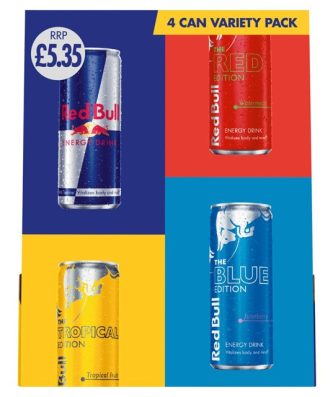 Red Bull Variety Pack 250ml 4 Pack