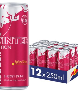 Red Bull Energy Drink Editions Winter Edition Spice Pear 250ml £1.45 (12 Pack)