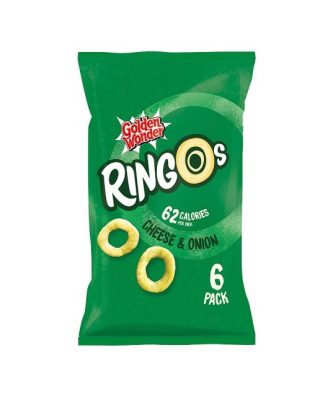 Ringos Cheese & Onion 6 Pack 12 x 6 Pack 72 Bags