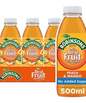Robinsons Peach & Mango ready to Drink 500ml 12 Pack