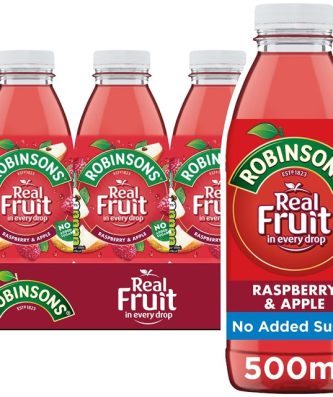 Robinsons Raspberry & Apple 500ml 12 Pack £1.09
