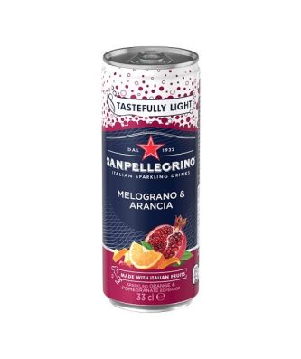 SANPELLEGRINO POMEGRANATE & ORANGE 330ml (12 PACK)