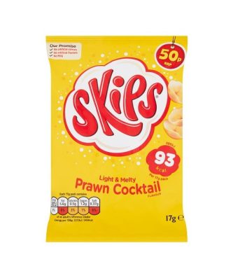 Skips Prawn Cocktail 17g 50p (30 Pack)