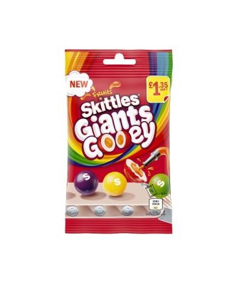 Skittles Giants Gooey 109g 14 Pack £1.35