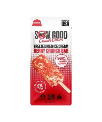 Sow Good Freeze Dried Ice Cream Berry Crunch Bar 20g