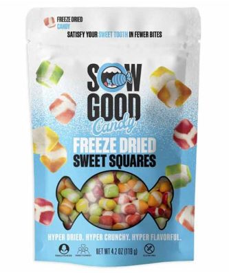 Sow Good Freeze Dried Sweet Squares 119g
