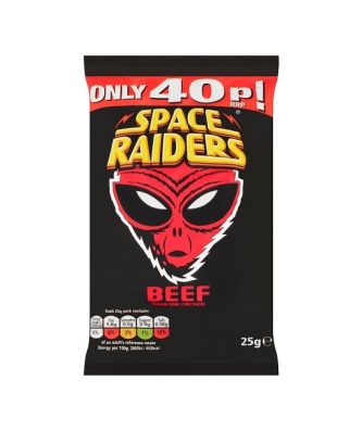 Space Raiders Beef 25g 40p (36 Pack)
