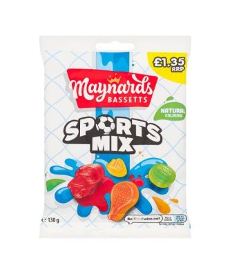 Maynards Bassetts Sports Mix 130g 10 Pack £1.35