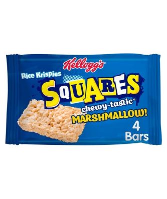 Kelloggs Rice Krispies Squares Marshmallow 28g (11 x 4 Pack)