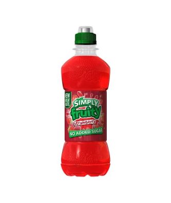 SIMPLY FRUITY STRAWBERRY 330ml (12 PACK)
