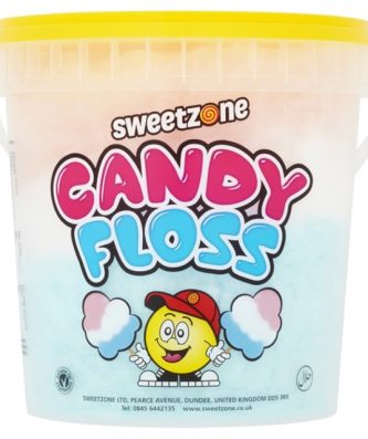 SWEETZONE CANDY FLOSS PAIL 50g (6 PACK)