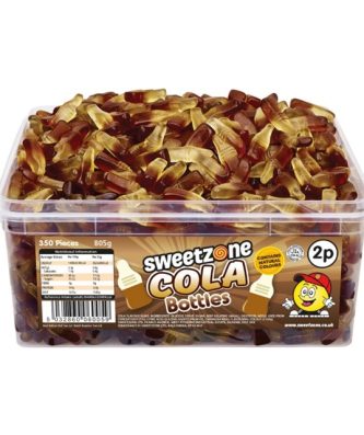Sweetzone Tubs Cola Bottles 805g 2p 350 Pieces