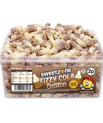 Sweetzone Fizzy Cola Bottles Halal 805g 350 Pieces