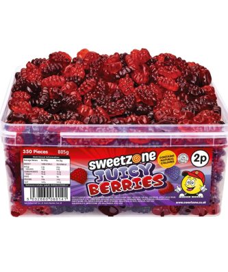 Sweetzone Tubs Juicy Berries 805g 2p (350 Pieces)