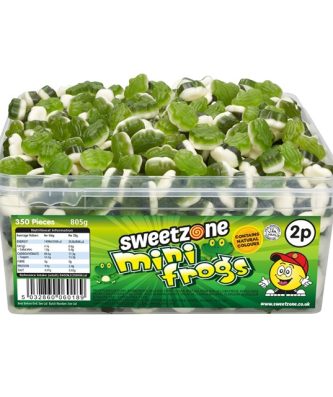 Sweetzone Tubs Mini Frogs 805g 2p (350 Pieces)