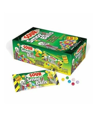 Toxic Waste Sour Smog Balls 48g (24 Pack)