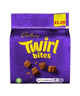 Cadburys Twirl Bites 85g £1.50 10 Pack