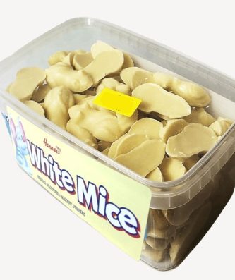 Hannahs White Mice 700g 120 Pieces
