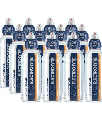 WOW HYDRATE ELECTROLYTE ORANGE 500ml (12 PACK)