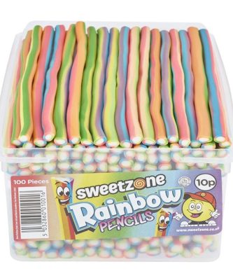 Sweetzone Rainbow Pencils 100 Pieces