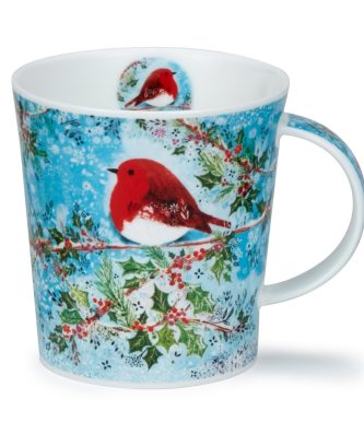 LOMO SNOWY CHRISTMAS ROBIN