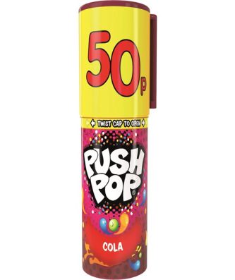 BAZOOKA PUSH POP 15g 50p (20 PACK)