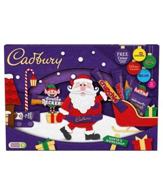 Cadburys Santa Selection Box 125g SINGLE BOX