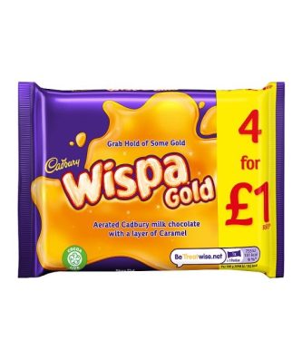 Wispa Gold 4 Pack 126g (11 x 4 Pack)