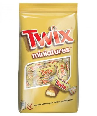 TWIX 130g MINIATURES POUCH (PACK14)