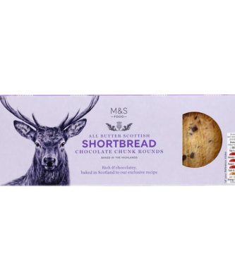 M&S All Butter Choc Chunk Shortbread Rounds 175g