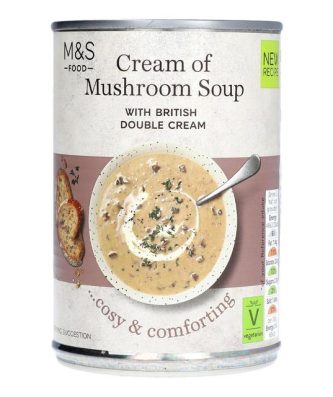 M&S Cream of Mushroom Soup 400g