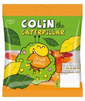M&S Colin The Caterpillar Fruit Gums 170g