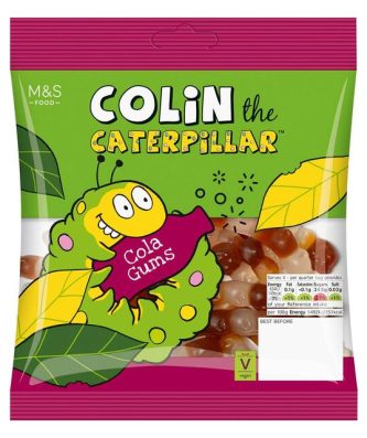 M&S Colin The Caterpillar Cola Gums 170g