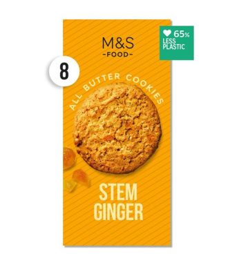 M&S Stem Ginger Cookies 200g